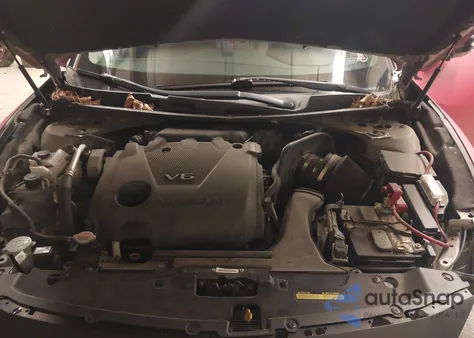 2017 Nissan Maxima 3.5 Sv из США, поврежденный, VIN 1N4AA6AP1HC393555